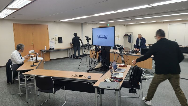オンラインセミナー 配信、収録会場