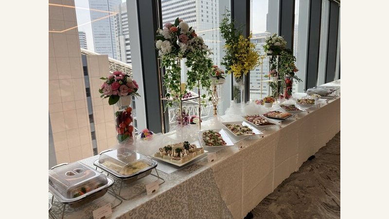 ご利用事例【ケータリング試食会】株式会社シービーサービス様 クリエイティブラウンジ